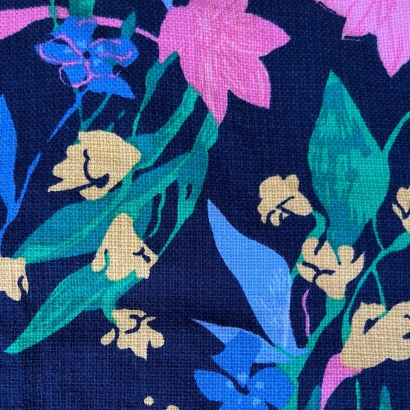 J.Crew beautiful, vibrant NWOT flowered, flat front shorts. - Picture 8 of 8